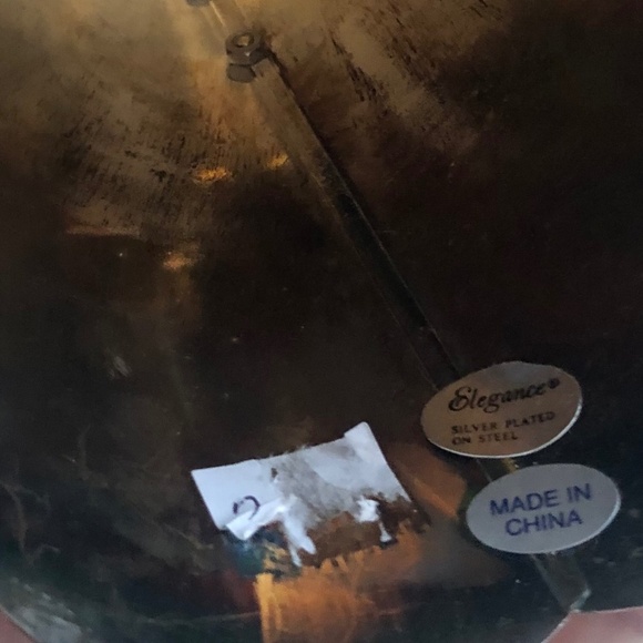 Vintage Elegance silver on brass Angel Candleholder for Christmas and more - Picture 6 of 8